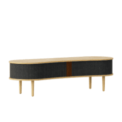 Banc / Meuble TV, Auda, chêne, Ombre