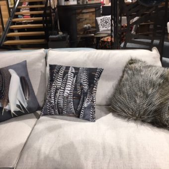 Coussins déco canapé