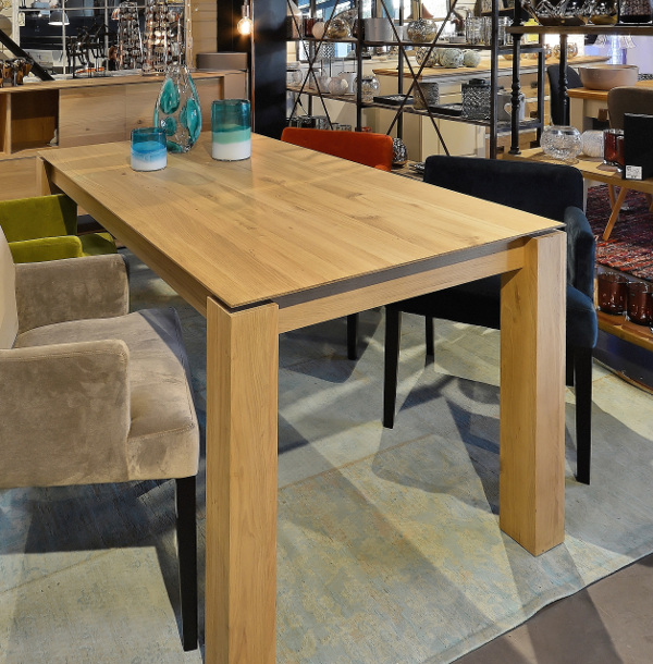 Table en bois rectangulaire Slice  La Galerie Alréenne