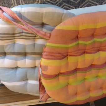 galette pour chaises et fauteuils extérieur