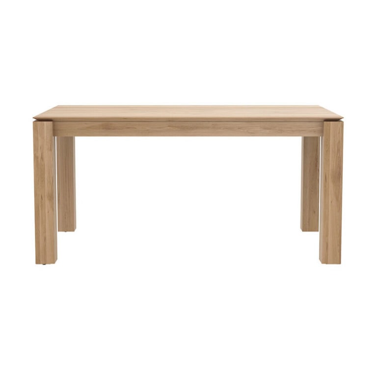 Table à rallonge Slice en chêne Ethnicraft La Galerie Alréenne