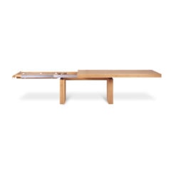 table double rallonge en chene ethnicraft