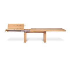 table double rallonge en chene ethnicraft