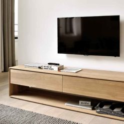 meuble tv nordic en chene ethnicraft
