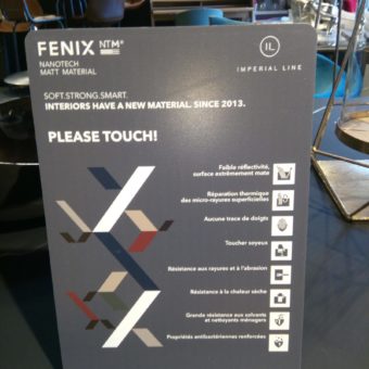 Caractéristiques matière Fenix Galérie Alréenne