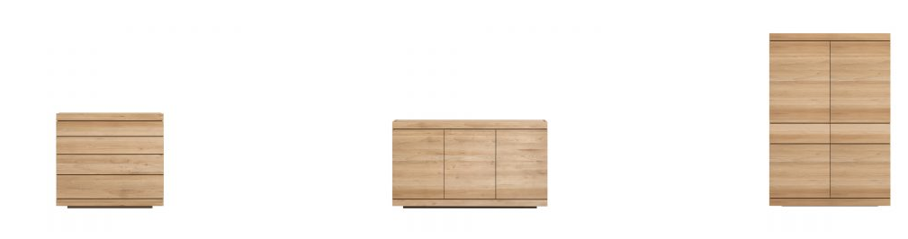 Meuble en chene Ethnicraft Galerie Alréenne