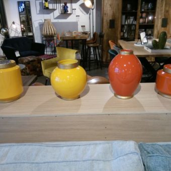 Vases colorés idée cadeau