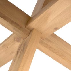 table ronde circle en chêne ethnicraft