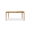 table bok à rallonge en chene ethnicraft