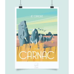 affiche carnac de La Loutre