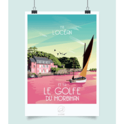 Affiche Golfe du Morbihan de La Loutre
