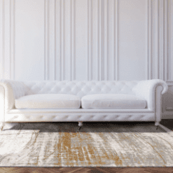 Tapis Mad Men Gold De Poortere galerie alréenne auray 56