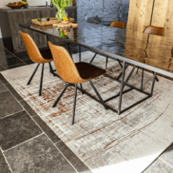 Tapis Mad Men Terracotta De Poortere galerie alréenne auray 56