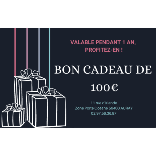 Bon cadeau 100 € galerie alréenne auray 56