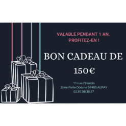 Bon cadeau 150 € galerie alréenne auray 56