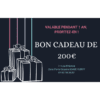 Bon cadeau 200 € galerie alréenne auray 56