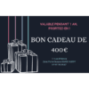 Bon cadeau 400 € galerie alréenne auray 56