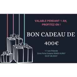 Bon cadeau 400 € galerie alréenne auray 56
