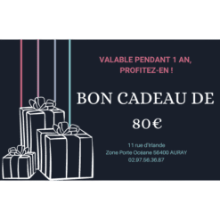 Bon cadeau 80 € galerie alréenne auray 56