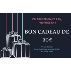 Bon cadeau 30 € galerie alréenne auray 56