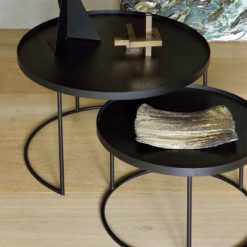 set de tables basses pour plateaux ronds L/XL ethnicraft