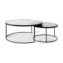 tables basses gigognes nesting clear ethnicraft