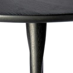 table torsion en chene noir ethnicraft