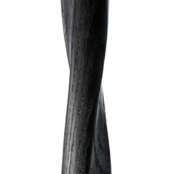 table torsion en chene noir ethnicraft