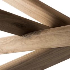 table mikado en chêne rectangulaire Ethicraft