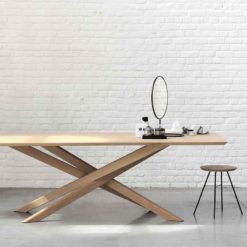 table mikado en chêne rectangulaire Ethicraft