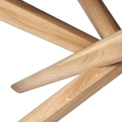 table basse mikado ronde par Ethnicraft