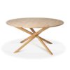 table mikado ronde en chene ethnicraft
