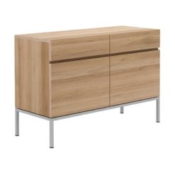 buffet ligna en chene 2 portes 2 tiroirs ethnicraft