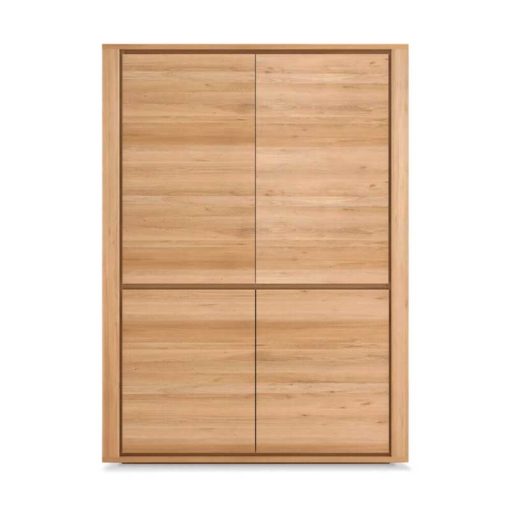 armoire shadow en chene 4 portes ethnicraft