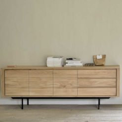 buffet shadow en chene 3 portes 3 tiroirs ethnicraft