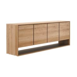 buffet nordic en chene 4 portes ethnicraft