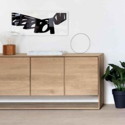 buffet nordic en chene 4 portes ethnicraft