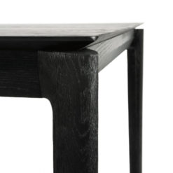 table haute à manger Bok en chene noir par Ethnicraft