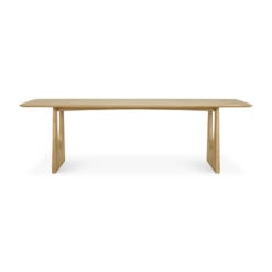 table geometric en chene ethnicraft