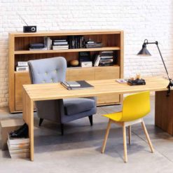 bureau u en chene ethnicraft