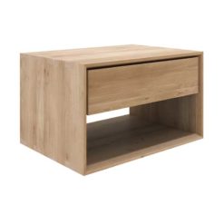 table de chevet nordic II en chene ethnicraft