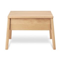 table de chevet air 1 tiroir en chene ethnicraft