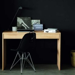 bureau wave en chene 1 tiroir ethnicraft