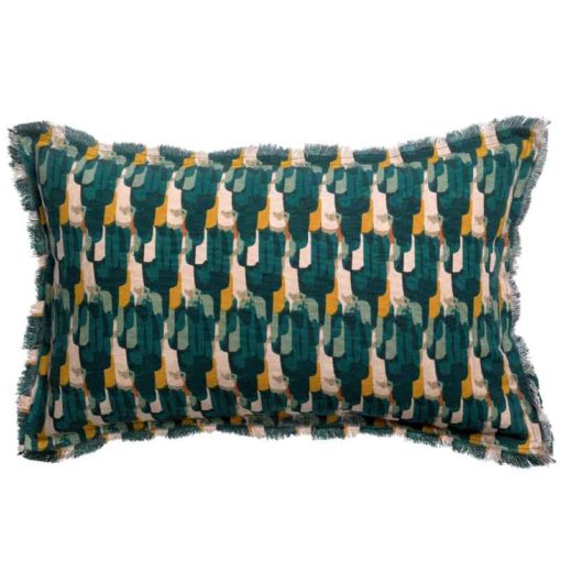 coussin tahis thym vert et jeune