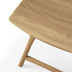 Tabouret Osso en chêne ethnicraft galerie alréenne auray 56