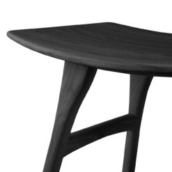 Tabouret Osso en chêne ethnicraft galerie alréenne auray 56