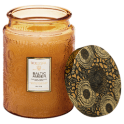 Baltic Amber - Bougie Voluspa galerie alréenne auray 56