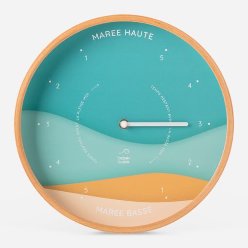 horloges des marées turquoise banc de sable Ocean Clock galerie alréenne auray 56
