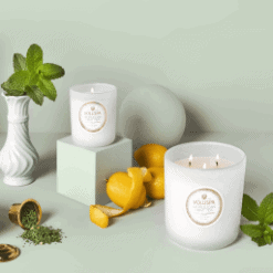Bougie Moroccan Mint - Voluspa galerie alréenne auray 56