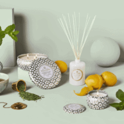 Bougie Moroccan Mint - Voluspa galerie alréenne auray 56